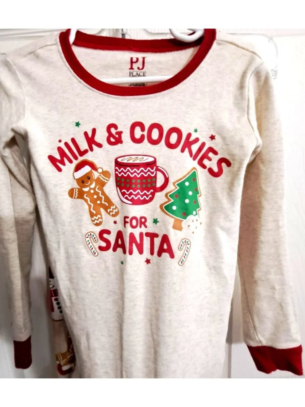 Holiday pajama top